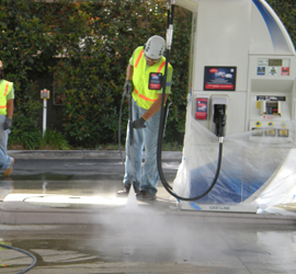 Power washing